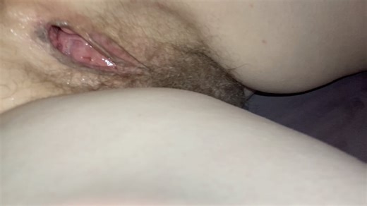 Huge round butt with a hairy wide open wet pussy got dicked