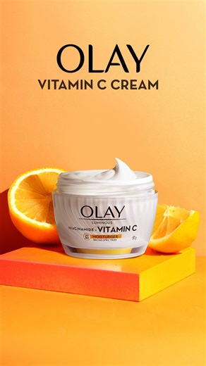 Double the glow, double the fun! Olay Vitamin C Cream with SPF 30 gives you that radiant shine from the first use. Ready to boost your skincare game? #Olay #OlayIndia #VitaminC #Cream #SPF #SkinSoDeepInLove #Moisturiser #SkincareEssentials #SkincareTips #Skincare #SkincareRoutine #HappySkin #EvenGlow | Olay
