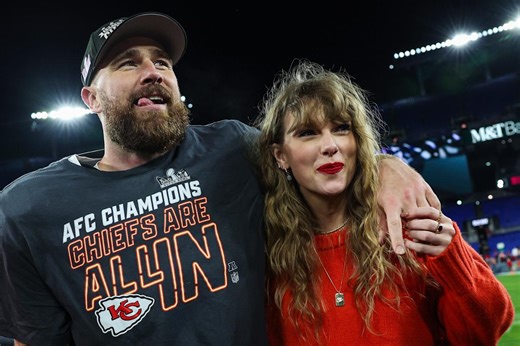 Watch Taylor Swift and Travis Kelce’s romance: From bracelet to Super Bowl kiss