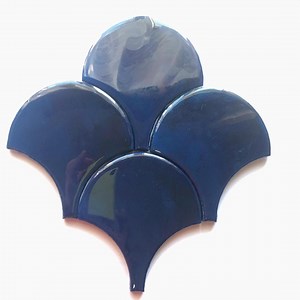 Handmade Blue Fish Scale Peel and Stick Wall Tiles - Natural Home Decor - Etsy Australia