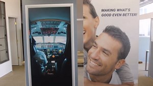 Versare Room Divider 360 Portable Wall Partition | Folding Panels | Large Freestanding Divider | Locking Wheels | Temporary Room Separator