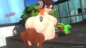 Inkling Meggy gets fucked by a BBC