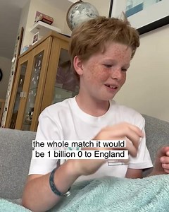 25K views · 247 reactions | One child is delighted with the England situation and one child isn’t!! 藍藍藍 Who are you supporting? | Sign Source learning | Facebook