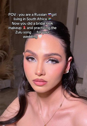 Well gotta practice on my Zulu language any help or advice 🤗💭?#southafricatiktok🇿🇦 #fypシ゚viral #zulu #capetown #durbantiktok @@kim_glamartistry 💄