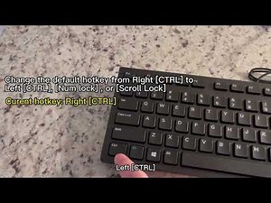 Examples of Common Hotkeys for Two-Computer Switch