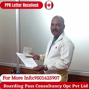PPR Letter Received 🇨🇦 BOARDING PASS CONSULTANCY OPC PVT LTD For Visa information and other queries Contact on this number 919501625907 Stay Tuned With Us For Latest Update #boardingpassconsultancy #ppr #pprletter #happyclient #teamwork #allcategoryvisa #bestimmigration #visa #bestvisaservice #teamwork #Canadavisa #client #successstory #canada #efforts #boardingpassconsultancyopcpvtltd #bestimmigrationconsultant | Boarding Pass Consultancy Pvt. Ltd.