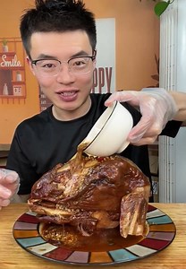 Eating yummy fried sheep head, stick meat, chicken wing, fried noodles and fried frog | AE Monkey
