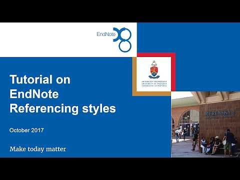 How to export references into your EndNote library