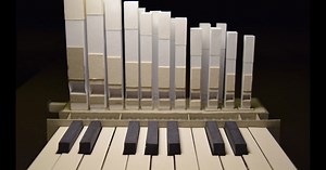 This Guy Built a Miniature Organ Entirely Out of Paper and It Actually Works