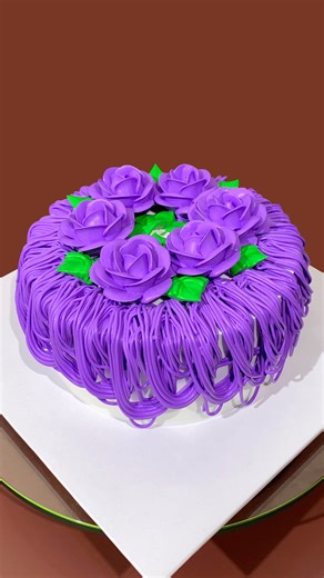 5.3M views · 140K reactions | Purple Cake Decorating | Perfect Cake Decorating | Facebook
