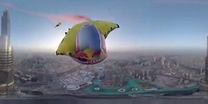 360° Video - Burj Khalifa Base Jump #Dubai | Dubaicityinfo.com