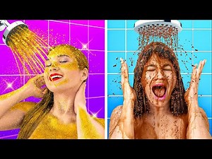 FILLE CHANCEUSE VS MALCHANCEUSE || Fille Riche VS Fille Fauchée par 123 GO! SCHOOL