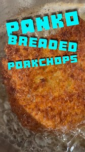Panko Breaded Pork chops #freezermeals #porkchops #crispy #crunchyasmr | Kitchionista