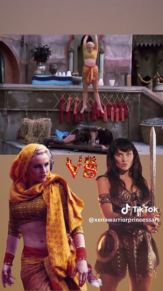 Xena Warrior Princess vs Tataka: Iconic Showdown
