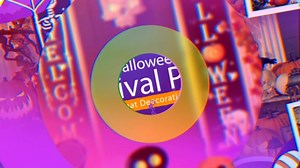 Halloween Decorations Outdoor Indoor, Halloween Decor, Wellcome Banners Porch Signs for Front Door Outside Yard Garland Party Supplies