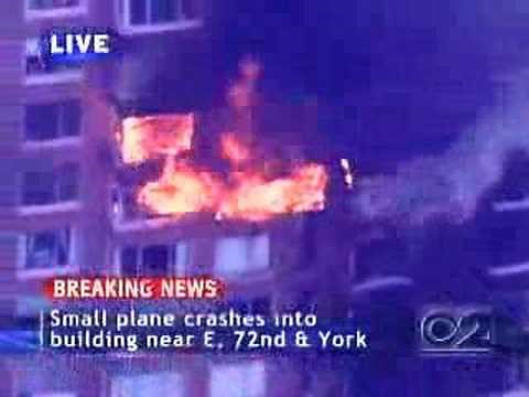 Aircraft Hits NYC Building