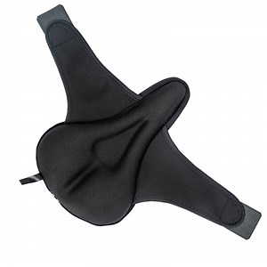 [Hot Item] Accessories/Parts Memory Foam Reflective Strip Soft Bicycle/Bike/Cycle Front Seat/Saddle Cover with Hook and Loop Fastener