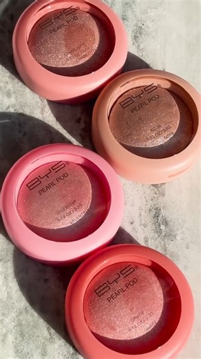Perfect Pods! 👏 Our Blush & Highlighter Baked Pearl Pods are soft & silky... they apply like a dream! #byscosmetics #byspearlpods #makeup #beauty #fyp #bakedblush #blush #highlighter | BYS Cosmetics