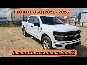 Ford F-150: How to Enable & Program Remote Start (2021 - 2026)