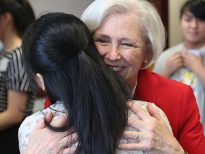 Mormon Women Leaders Esplin and Marriott Visit Asia