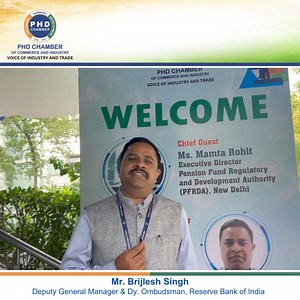 Mr. Brijpal Singh, Deputy General Manager & Dy. Ombudsman,Reserve Bank of India shared his thoughts on the captivating Interactive session on "Fin Con: Financial Literacy Conference for Women convened at PHD Chamber of Commerce and Industry (PHDCCI)! #PHDCCI #financialliteracyconference | PHD Chamber Of Commerce and Industry | Facebook