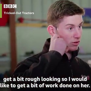 This tractor might need a little bit more than just a 'touch up' 🚜 Will the crew be able to restore this International 674 to its former glory? Tricked-Out Tractors is on Monday night at 7.30PM on BBC One NI | BBC Northern Ireland