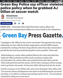 Karma Comes For Cop Who Harassed AJ Dillon | TYT Sports