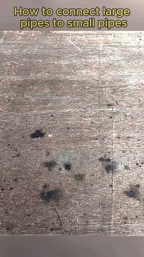 How to connect large pipes to small pipes | Madison Thomas