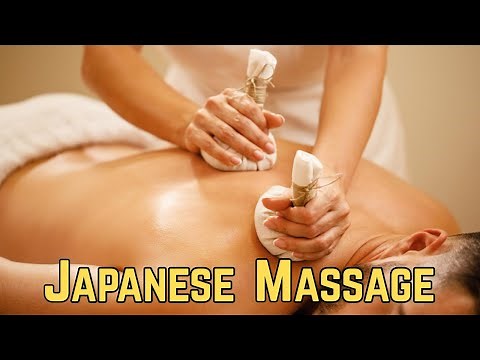 Massage techniques Massage hot oil Full Body Jepang ASMR Bamboo Therapy Japan