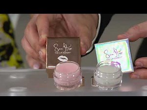 Sara Happ Coconut Lip Scrub with Lip Slip on QVC