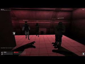 Playing as SCP 106 / SCP Containment Breach multiplayer gameplay