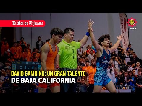 David Gambino: The talent that represents Baja California