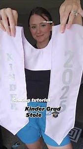 Graduation stoles #sewingtutorial #jennsews #sewing #handmade #sewingprojects