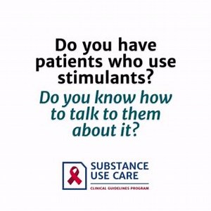 Learn about treatments for stimulant use disorder, including how to discuss it with your patients, with the NYSDOH - New York State Health Department AI Clinical Guidance: Stimulant Use. Find it at suguidelinesnys.org/stimulant-use/ #HIVguidelines #drugs #opioids #health | hivguidelines.org | Facebook