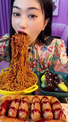 Noodle and meatballs and egg show strong eating #eat #food #foodie #foodporn #instafood #yummy #delicious #foodstagram #tastyfood | My ASMR