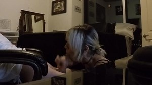 Cheating Girlfriend Gives Blowjob While Her Bf Waits In Car