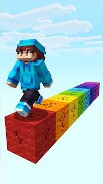 Minecraft, But You Can Delete Colors... #shorts