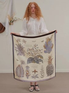 [Hot Item] Customized 100% Silk Satin Ladies Scarf