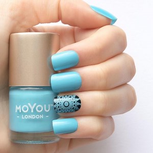 MoYou London - Stempel Nagellak - Stamping - Nail Polish - Beach House - Blauw | bol