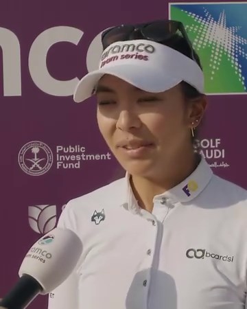 Alison Lee reflects on a stunning course record 61 (-11) 💭 “Today was just one of those days where golf felt really easy. It was just like a dream round.” #RaiseOurGame | #SeeTheImpact | Ladies European Tour