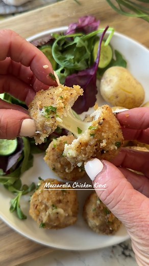 Mozzarella Chicken Kiev Bites Recipe