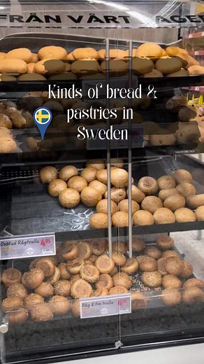 "Sweden has a rich tradition of bread-making, with a wide variety of breads that reflect the country's diverse regional cuisines. Here are some popular breads in Sweden: Knäckebröd: This is a traditional Swedish crispbread made from rye flour, water, and salt. It is usually served with butter, cheese, or smoked salmon. Limpa: A sweet rye bread flavored with molasses, fennel seeds, and orange zest, often served with butter and cheese. Kavring: A dense, dark rye bread flavored with coffee, molasse