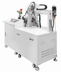[Hot Item] Polyurethane Glue Dispenser Automatic Metering, Mixing, Potting Machine with Conveyor
