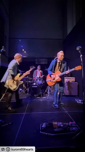 MAD3 “Nut Rocker” 9th Aug. 2025 @川崎アティック @kuromi69hearts さん撮影ありがとうございます😊 #mad3 #nutrocker #elp #emersonlakepalmer #teds #teddyboy #drapejacket #エドワードジャケット #テディーボーイ | mad3_official