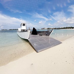 [Hot Item] Aluminium Working Boat Transport Watercraft Landing Craft with Center Console