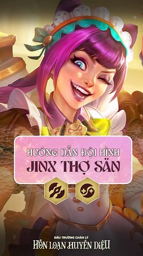 Jinx carry bao tín luôn nè 😎😎😎 #dautruongchanlyofficial #dautruongchanlychannel #dautruongchanlymobile | Đấu Trường Chân Lý
