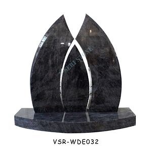 [Hot Item] Small Upright Gravestone Europea Monuments Granite Blue Headstone Tombstone