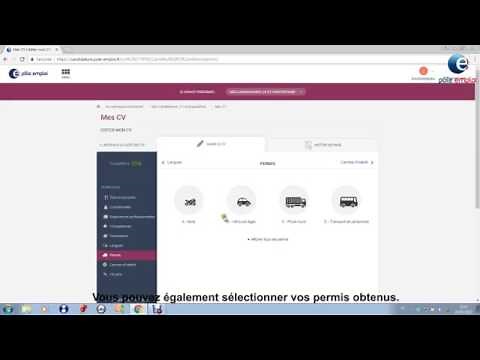 Comment mettre votre CV en ligne sur le site pole emploi fr
