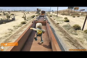 Wow! We love this! Check out this cool mod for #GTA! Jake has found his way into another video game #SubwaySurfers #GTAmods Check out the rest of the video by SkylineGamingTV right here: http://bit.ly/SkyLineGamingTVGTAJake | Subway Surfers
