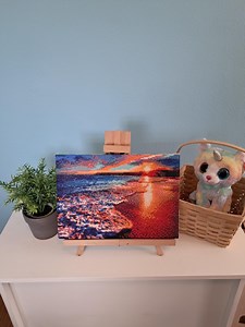 Sunset at the Beach Diamond Painting - Etsy